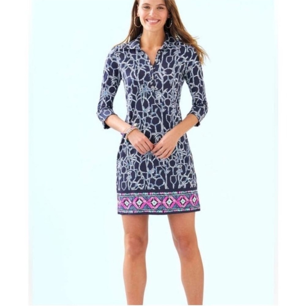 Lilly Pulitzer Dress Ansley Polo Dress UPF 50+